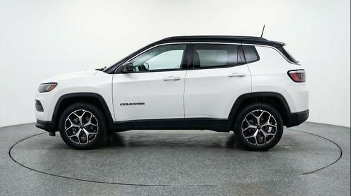 Bright White Clearcoat 2025 Jeep Compass Limited
