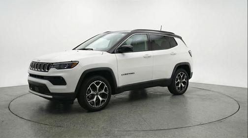 Bright White Clearcoat 2025 Jeep Compass Limited