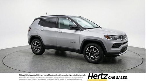 Silver Zynith Metallic Clearcoat 2025 Jeep Compass Trailhawk