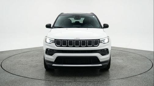 Bright White Clearcoat 2025 Jeep Compass Limited