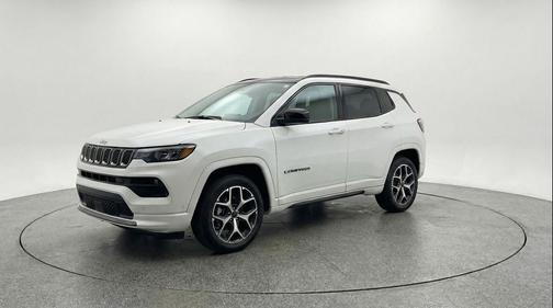 Bright White Clearcoat 2025 Jeep Compass Limited