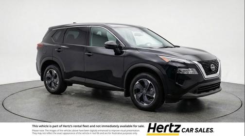Super Black 2025 Nissan Rogue SV