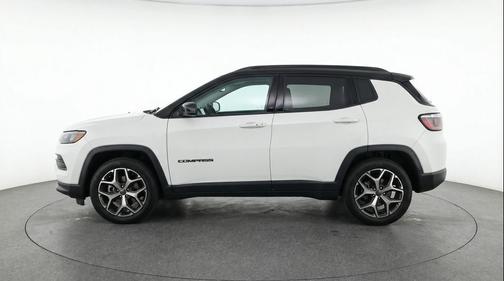Bright White Clearcoat 2025 Jeep Compass Limited