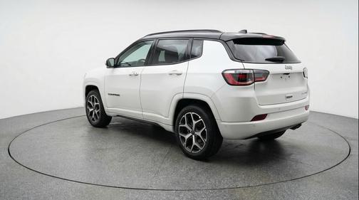 Bright White Clearcoat 2025 Jeep Compass Limited