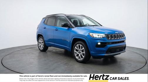 Hydro Blue Pearlcoat 2025 Jeep Compass Limited