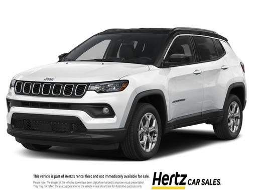 Bright White Clearcoat 2025 Jeep Compass Limited