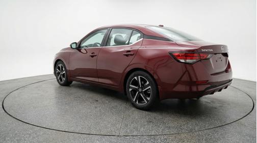 Rosewood Metallic 2025 Nissan Sentra SV