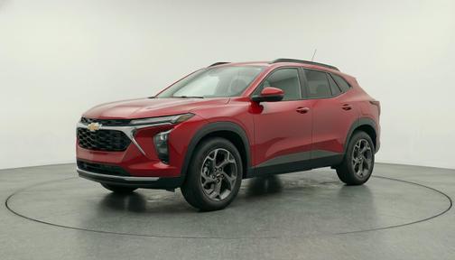 Crimson Metallic 2025 Chevrolet Trax LT