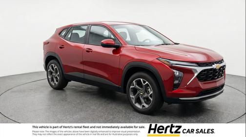 Crimson Metallic 2025 Chevrolet Trax LT