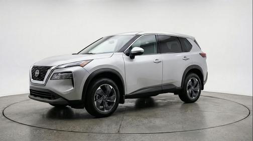 Brilliant Silver Metallic 2025 Nissan Rogue SV