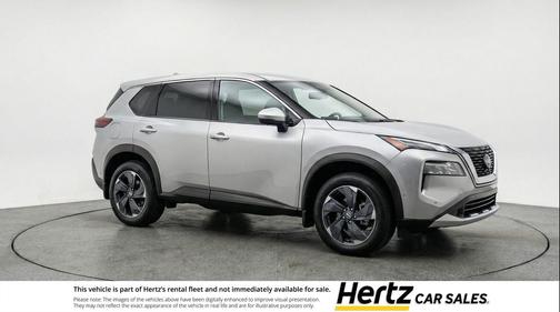 Brilliant Silver Metallic 2025 Nissan Rogue SV