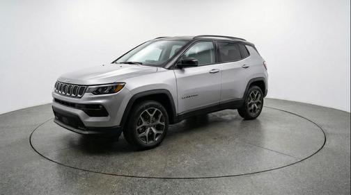 Silver Zynith Metallic Clearcoat 2025 Jeep Compass Limited