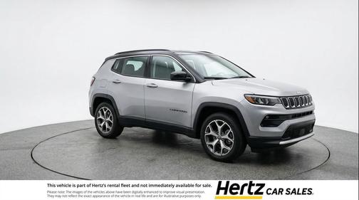 Silver Zynith Metallic Clearcoat 2025 Jeep Compass Limited