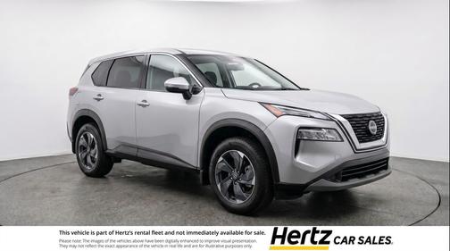 Brilliant Silver Metallic 2025 Nissan Rogue SV