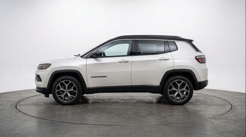 Bright White Clearcoat 2025 Jeep Compass Limited