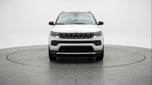 Bright White Clearcoat 2025 Jeep Compass Limited