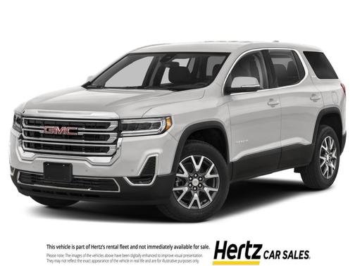 Summit White 2023 GMC Acadia AWD SLT
