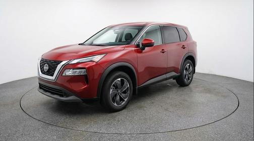 Scarlet Ember Tintcoat 2025 Nissan Rogue SV