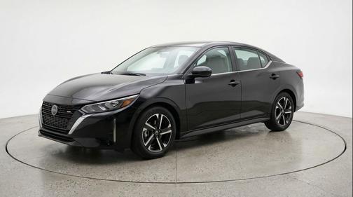 Super Black 2025 Nissan Sentra SV