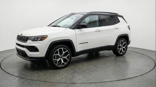 Bright White Clearcoat 2025 Jeep Compass Limited