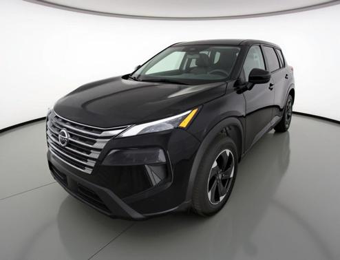 Super Black 2025 Nissan Rogue SV