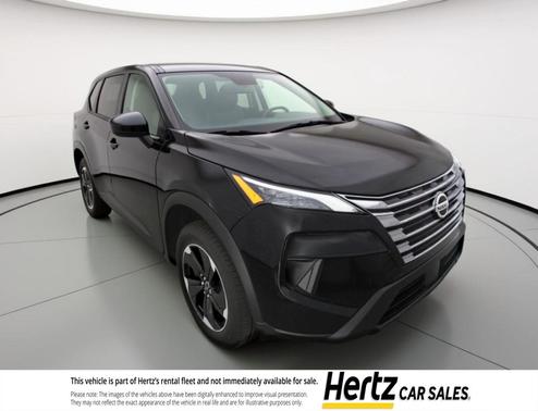 Super Black 2025 Nissan Rogue SV