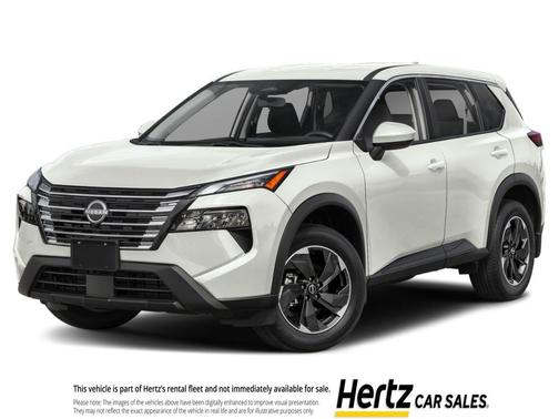 Everest White Pearl Tricoat 2025 Nissan Rogue SV