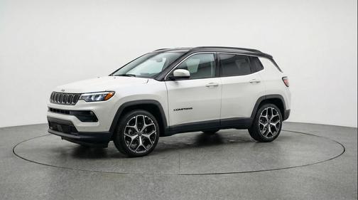 Bright White Clearcoat 2025 Jeep Compass Limited