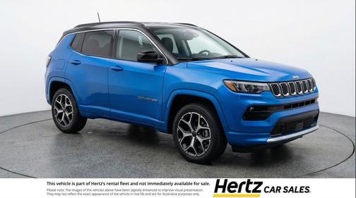Hydro Blue Pearlcoat 2025 Jeep Compass Limited