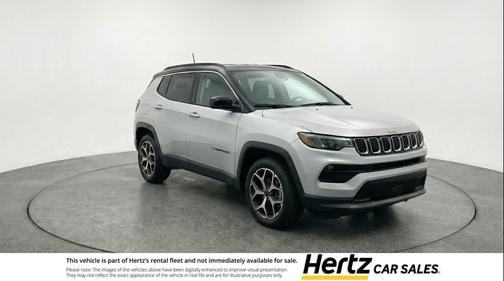 Silver Zynith Metallic Clearcoat 2025 Jeep Compass Limited