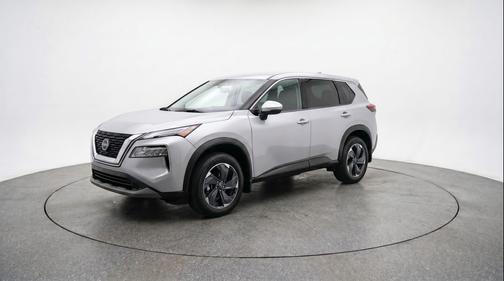 Brilliant Silver Metallic 2025 Nissan Rogue SV