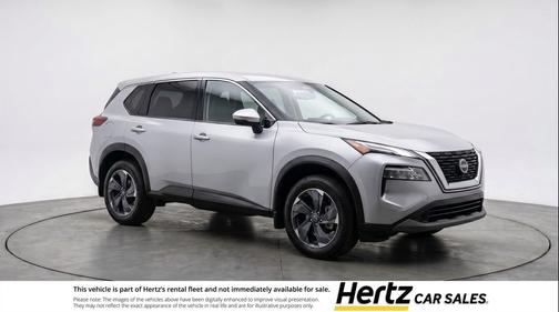 Brilliant Silver Metallic 2025 Nissan Rogue SV