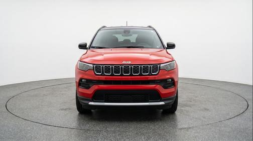 Red Hot Pearlcoat 2025 Jeep Compass Limited