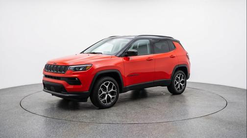 Red Hot Pearlcoat 2025 Jeep Compass Limited
