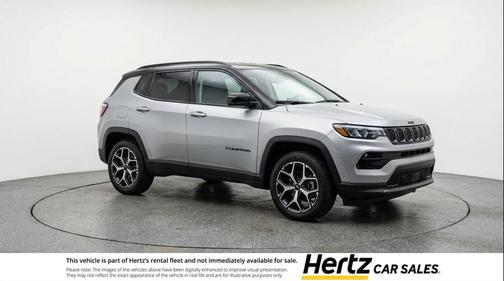 Silver Zynith Metallic Clearcoat 2025 Jeep Compass Limited