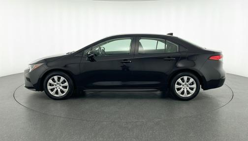 Midnight Black Metallic 2025 Toyota Corolla LE