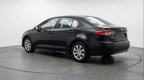 Midnight Black Metallic 2025 Toyota Corolla LE