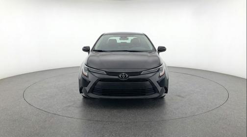 Midnight Black Metallic 2025 Toyota Corolla LE