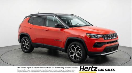 Red Hot Pearlcoat 2025 Jeep Compass Limited