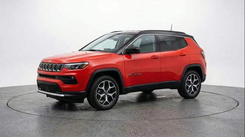 Red Hot Pearlcoat 2025 Jeep Compass Limited