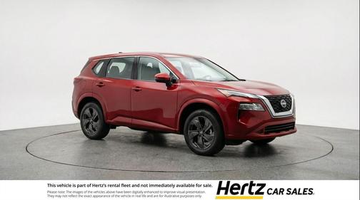 Scarlet Ember Tintcoat 2025 Nissan Rogue SV