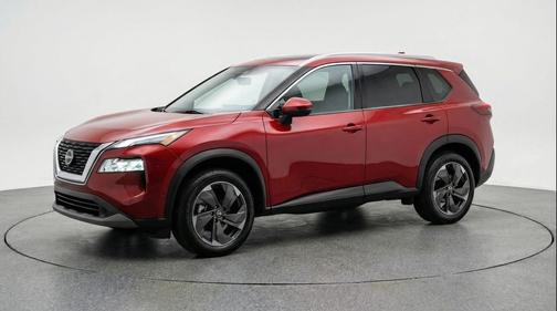 Scarlet Ember Tintcoat 2025 Nissan Rogue SV