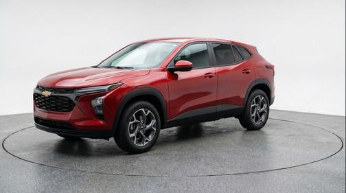 Crimson Metallic 2025 Chevrolet Trax LT