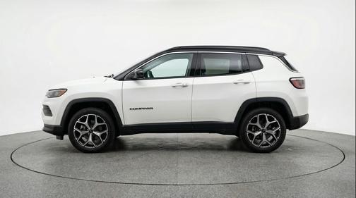 Bright White Clearcoat 2025 Jeep Compass Limited