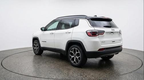 Bright White Clearcoat 2025 Jeep Compass Limited
