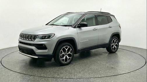Silver Zynith Metallic Clearcoat 2025 Jeep Compass Limited