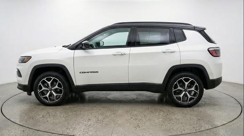 Bright White Clearcoat 2025 Jeep Compass Limited