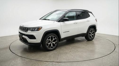 Bright White Clearcoat 2025 Jeep Compass Limited