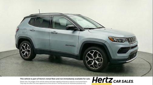 Silver Zynith Metallic Clearcoat 2025 Jeep Compass Limited