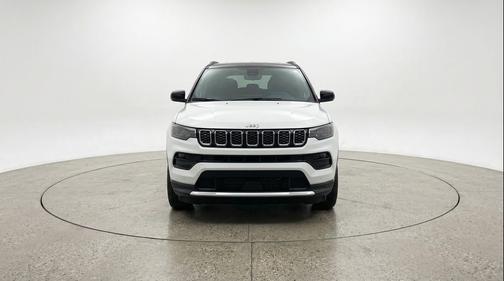 Bright White Clearcoat 2025 Jeep Compass Limited